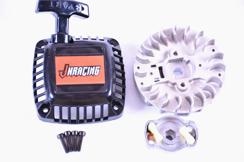 Upgrade easy to start hand puller magnetic flywheel set of 2-stroke engine for LOSI ROVAN KM 1:5 RC vehicle
Upgrade easy to start hand puller magnetic flywheel set of 2-stroke engine for LOSI ROVAN KM 1:5 RC vehicle