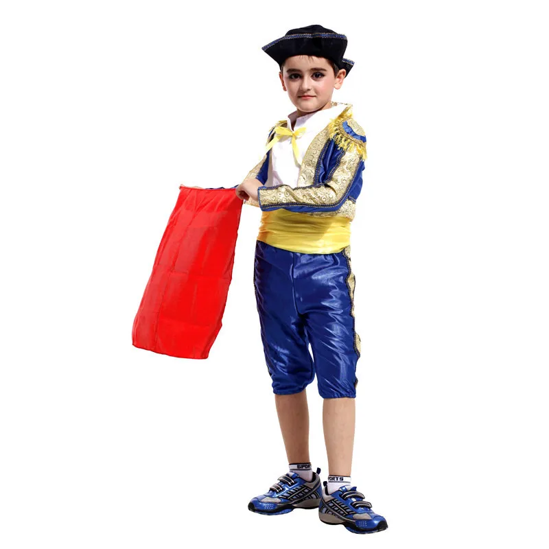 Running Matador Children Spanish Bullfighter Festival Halloween Boy Cosplay Costume Matador Costumes for Kids
Running Matador Children Spanish Bullfighter Festival Halloween Boy Cosplay Costume Matador Costumes for Kids