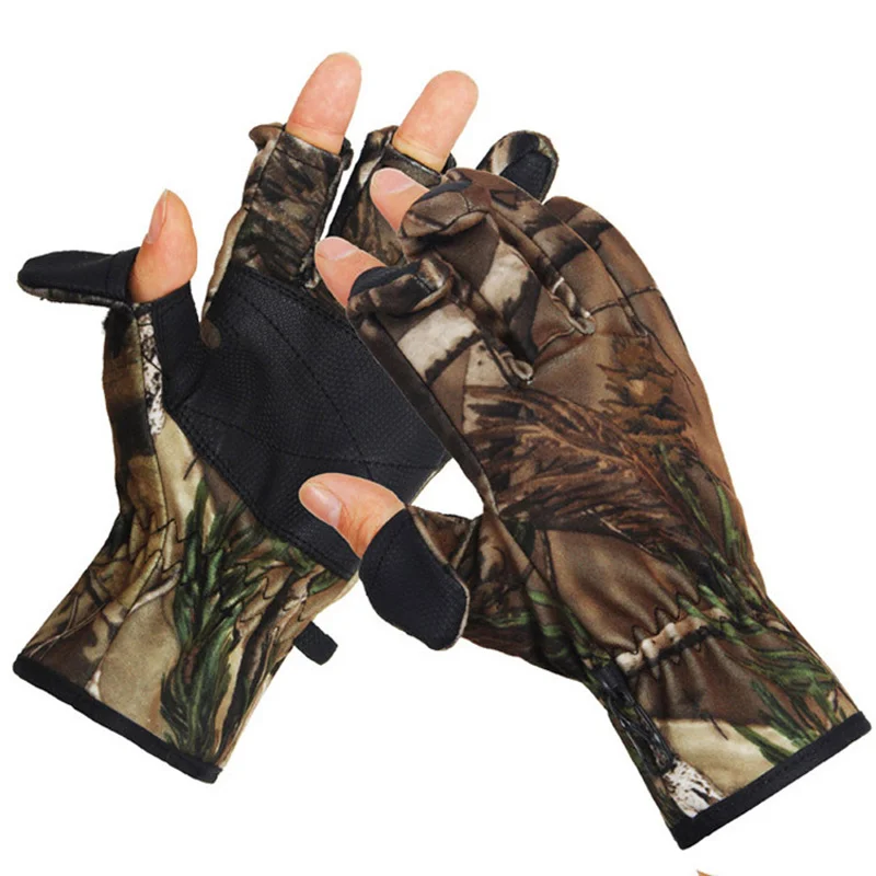 Outdoor Bionic Camouflage Leaky Finger Gloves Anti-Slip 3 Fingers Cut Hunting Gloves Tactical Army Fan Hunting Fishing Gloves
Outdoor Bionic Camouflage Leaky Finger Gloves Anti-Slip 3 Fingers Cut Hunting Gloves Tactical Army Fan Hunting Fishing Gloves