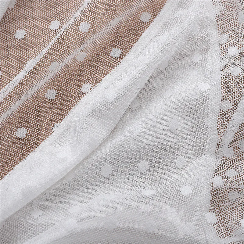 Sexy Women Blouses See Through Transparent Mesh Deep V Neck Long Sleeve Sheer Blouse Shirt Ladies Tops Ruched Polka Dot Lady
Sexy Women Blouses See Through Transparent Mesh Deep V Neck Long Sleeve Sheer Blouse Shirt Ladies Tops Ruched Polka Dot Lady