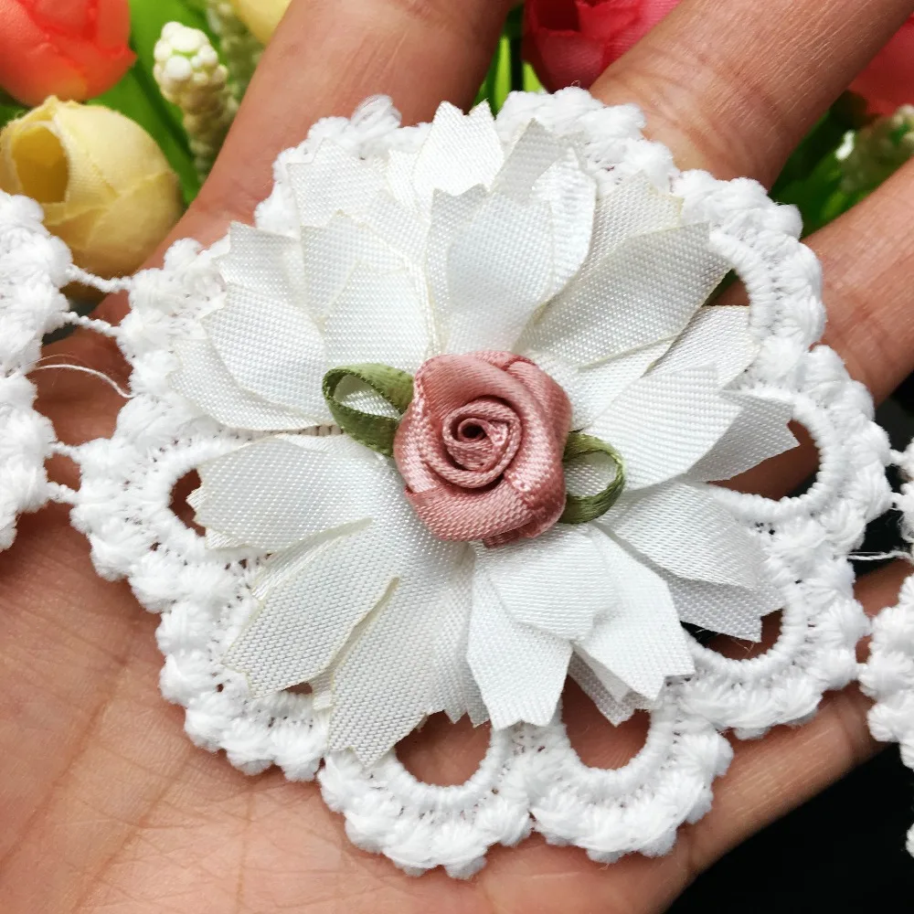Белая кружевная лента с 3D цветком розы 10x, Французская ткань с вышивкой, аппликация «сделай сам» для шитья, рукоделия, вязания крючком, свадебное платье, одежда
Белая кружевная лента с 3D цветком розы 10x, Французская ткань с вышивкой, аппликация «сделай сам» для шитья, рукоделия, вязания крючком, свадебное платье, одежда