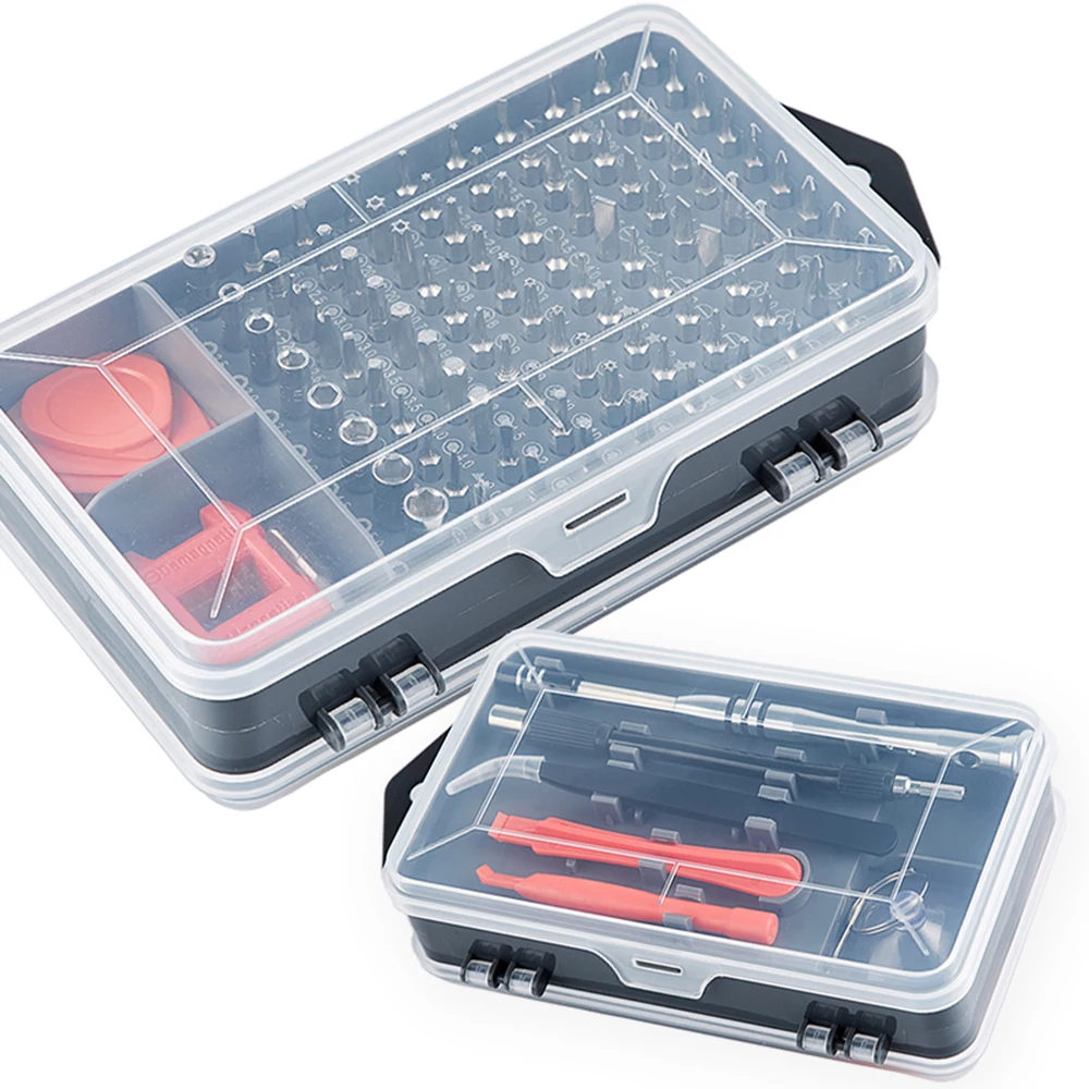 112 in 1 Magnetic Screwdriver Set CR-V Bits Mobile Phone Repair Tool Kit 112pcs Screwdriver Set Multi-functional DIY Repair Tool
112 in 1 Magnetic Screwdriver Set CR-V Bits Mobile Phone Repair Tool Kit 112pcs Screwdriver Set Multi-functional DIY Repair Tool