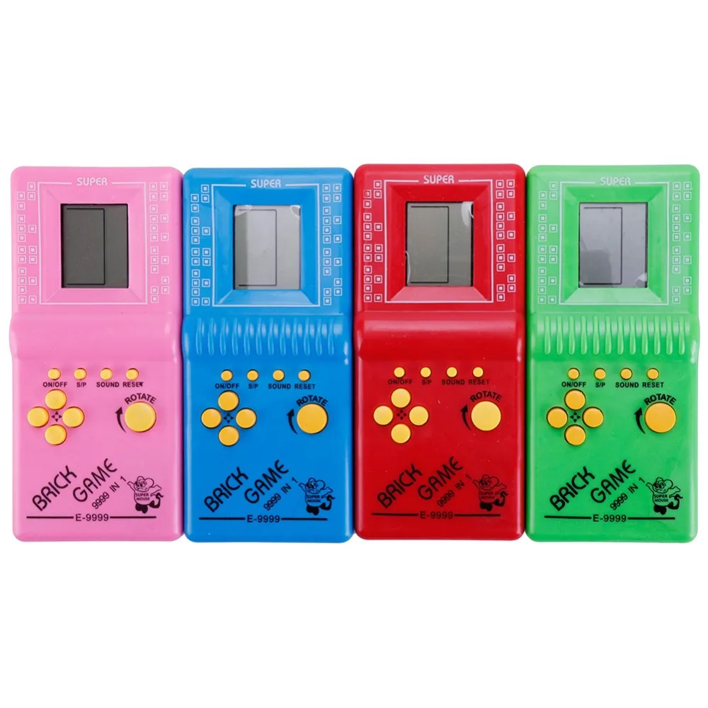 1PCS Classic Andheld Game Console Video Player Color Mixing LCD Toys Fun Brick Puzzle Handheld Game Players
1PCS Classic Andheld Game Console Video Player Color Mixing LCD Toys Fun Brick Puzzle Handheld Game Players