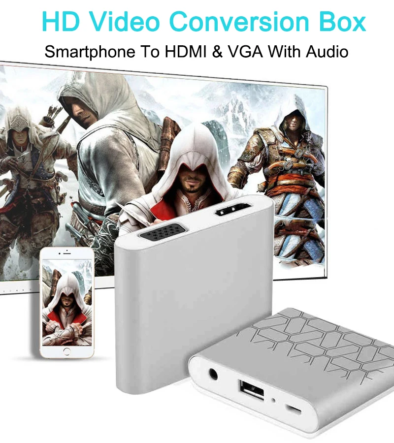 3 в 1 USB аудио адаптер USB к HDMI VGA + видео конвертер Цифровой AV адаптер для iPhone 8 7 plus 6S iPad для Samsung
3 в 1 USB аудио адаптер USB к HDMI VGA + видео конвертер Цифровой AV адаптер для iPhone 8 7 plus 6S iPad для Samsung