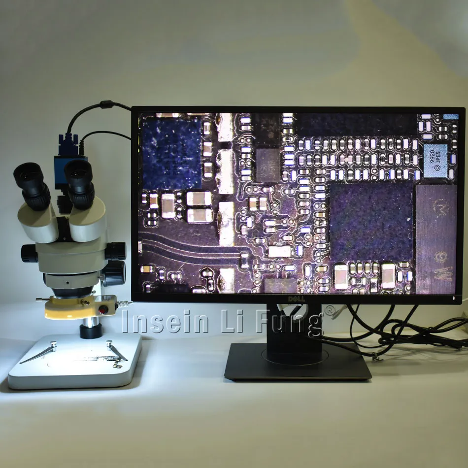 New C mount Adapter 0.5X Focus Adjustable Trinocular Stereo Microscope 3.5X-90X Continuous Zoom+2.0MP 1080P 60FPS VGA Camera
New C mount Adapter 0.5X Focus Adjustable Trinocular Stereo Microscope 3.5X-90X Continuous Zoom+2.0MP 1080P 60FPS VGA Camera