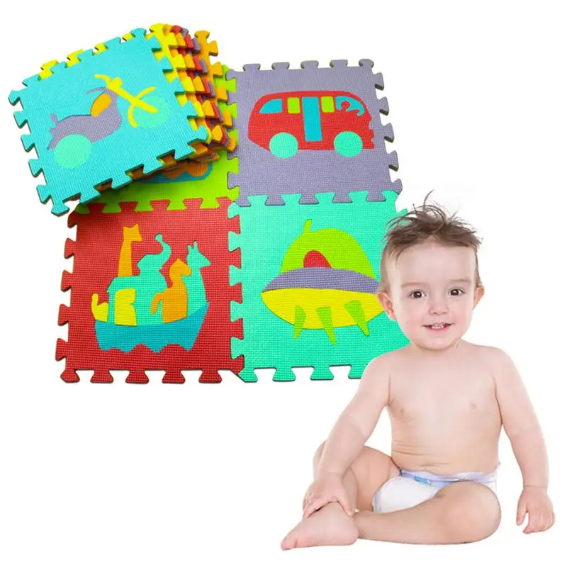 10PCS Per Set New EVA Children's Puzzle Mat Animal Pattern Educational Foam Mat Cold-proof Environmentally Friendly Baby Crawli
10PCS Per Set New EVA Children's Puzzle Mat Animal Pattern Educational Foam Mat Cold-proof Environmentally Friendly Baby Crawli