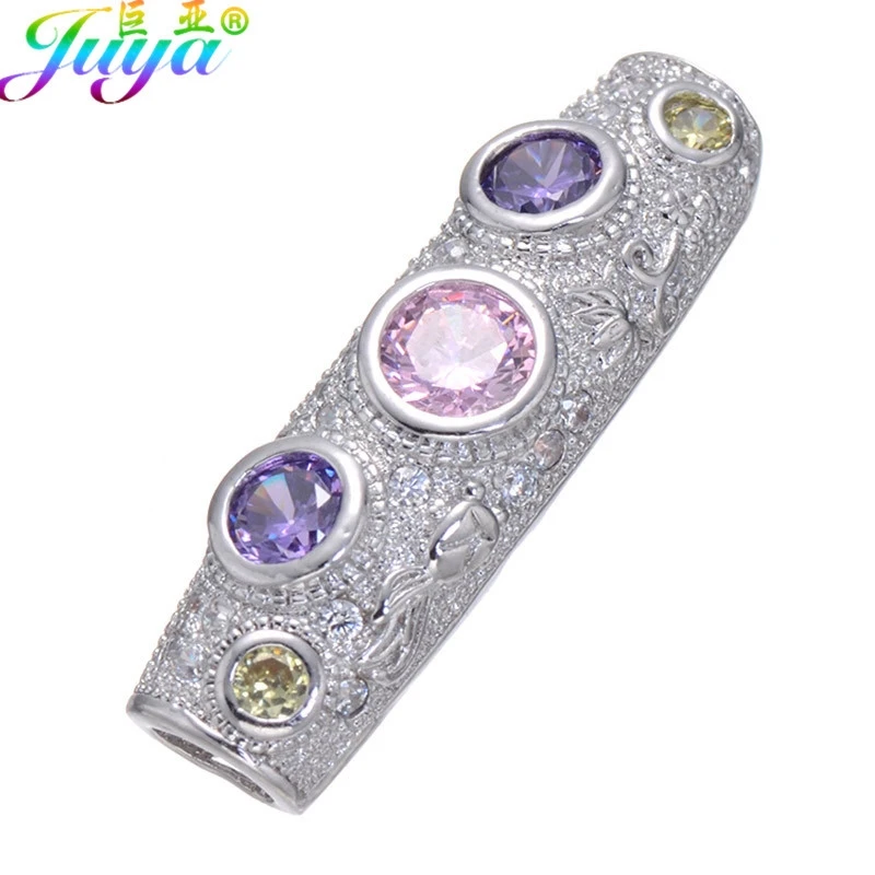 Juya DIY Rainbow Spacer Charm Beads Supplies Handmade Curved Tube Beads For Beadwork Natural Stones Pearls Jewelry Making
Juya DIY Rainbow Spacer Charm Beads Supplies Handmade Curved Tube Beads For Beadwork Natural Stones Pearls Jewelry Making
