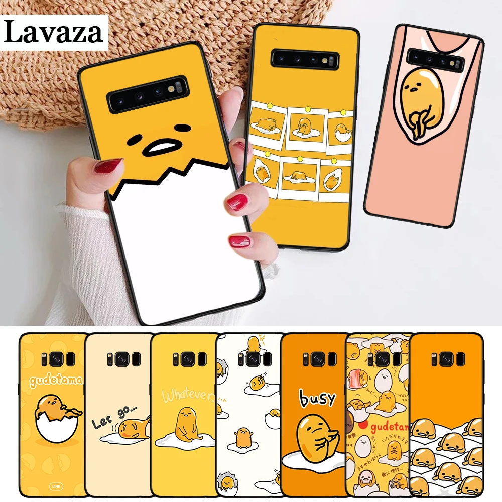 Gudetama lazy egg новинка чехлы силиконовый чехол для Samsung S6 Edge S7 S8 Plus S9 S10 S10e M10 M20 M30