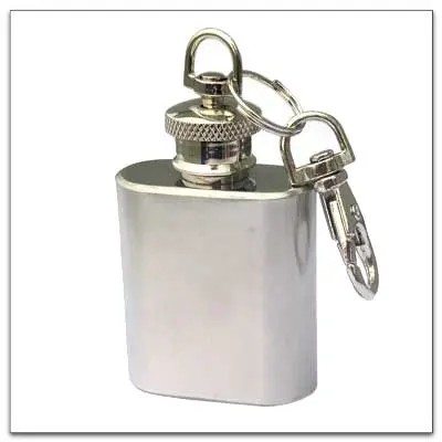 Мини колба из нержавеющей стали брелок для ключей 1 унция|flask lab|steel flasksteel inox |