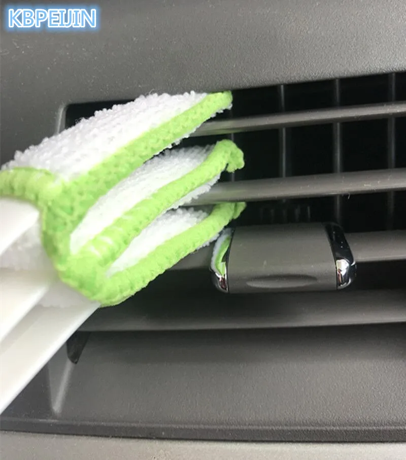 Car Air Conditioning Vent Blinds Clean Sticker Keyboard brush For ALFA ROMEO 147 159 156 mito giulietta 166 Accessories | Автомобили и