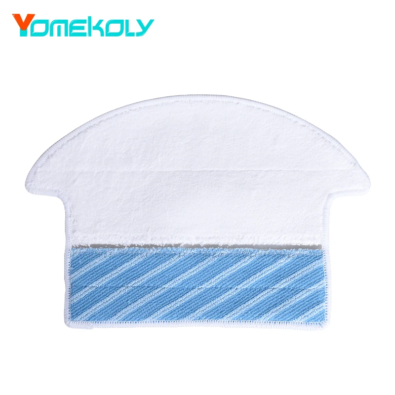 

1PC White and Blue Mop Cloth Pad for Ecovacs Robotic Sweeping Vacuum 800-EG 810 830 CEN82 Vacuum Cleaner Replacement Kits