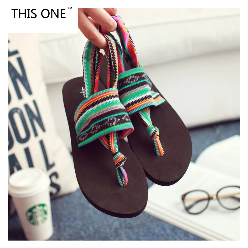 THIS ONE Summer Shoes Women Bohemia Ethnic Flip Flops Soft Flat Sandals Woman Casual Comfortable Plus Size Platform Sandals
THIS ONE Summer Shoes Women Bohemia Ethnic Flip Flops Soft Flat Sandals Woman Casual Comfortable Plus Size Platform Sandals