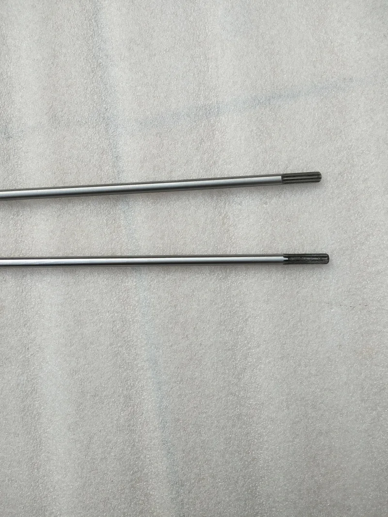 New Arrival 2PCS--9Teeth,8mm Thick Drive Shaft for 26mm Tube,Grass Trimmer,Brush Cutter -762mm Long
New Arrival 2PCS--9Teeth,8mm Thick Drive Shaft for 26mm Tube,Grass Trimmer,Brush Cutter -762mm Long