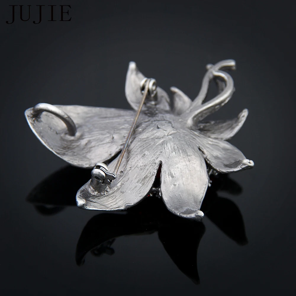JUJIE Vintage Flower Brooches Exquisite Crystal Unique Plant Brooch Jewelry Dropshipping
JUJIE Vintage Flower Brooches Exquisite Crystal Unique Plant Brooch Jewelry Dropshipping