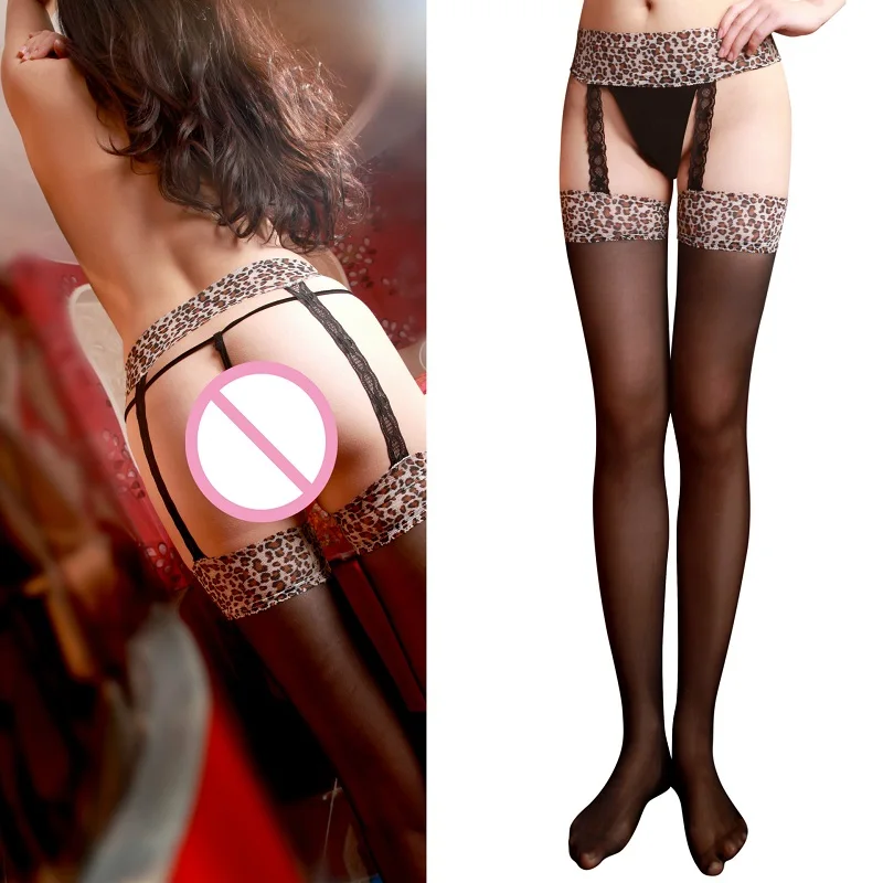 Lingerie female sexy Leopard Lace Sling Transparent girl tights Ultra-thin tall Sexy Tights 2019 new
Lingerie female sexy Leopard Lace Sling Transparent girl tights Ultra-thin tall Sexy Tights 2019 new