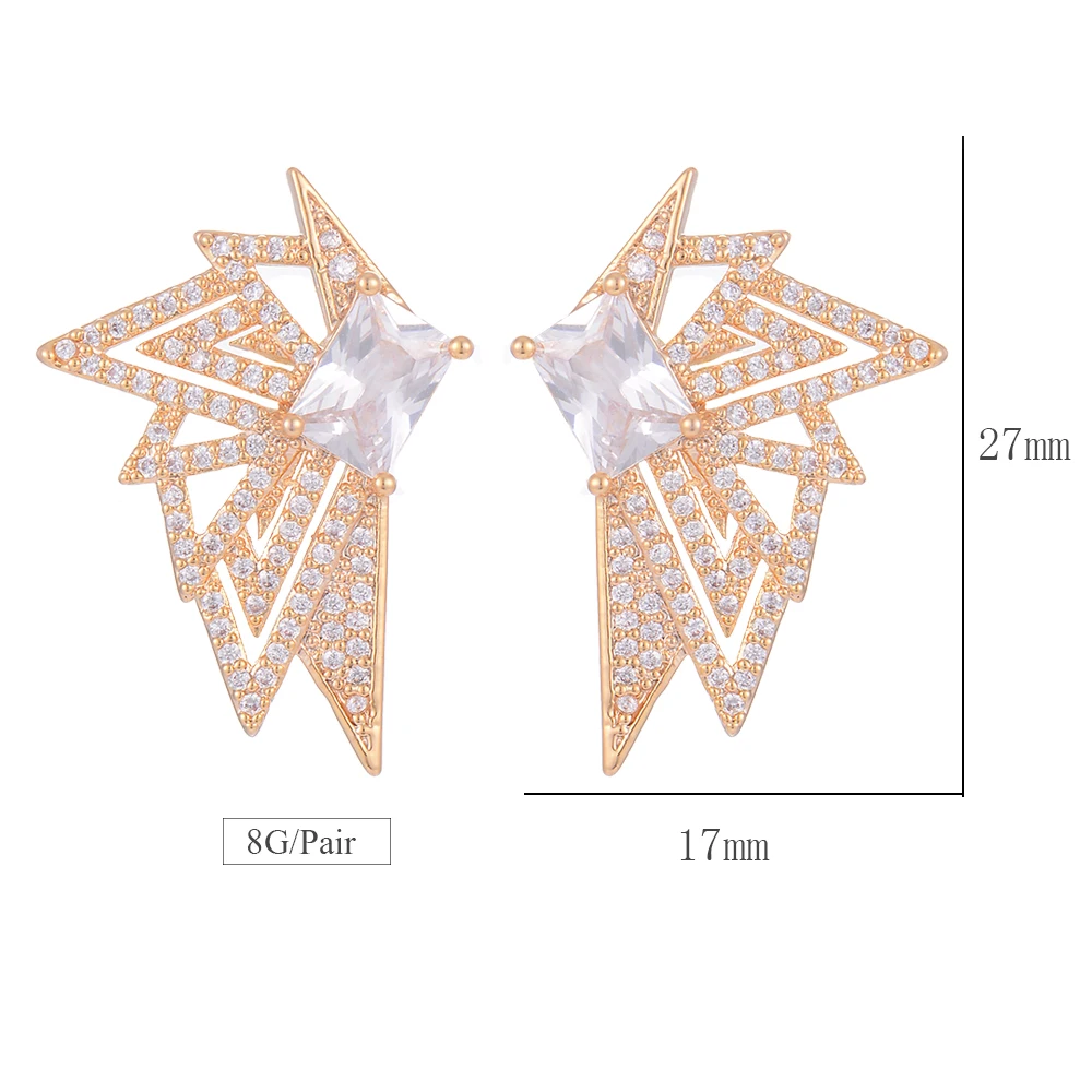 SisCathy Female Irregular Hollow Shape Stud Earrings Full Micro Cubic Zirconia Pave For Bridal Engagement Earrings Jewelry
SisCathy Female Irregular Hollow Shape Stud Earrings Full Micro Cubic Zirconia Pave For Bridal Engagement Earrings Jewelry