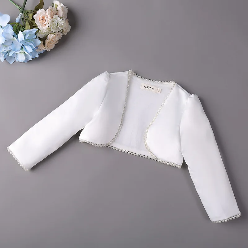 New Fashion Girls Bolero Formal Long Sleeves Short Jacket for Wedding Party Graduation Baby Girls Clothes
New Fashion Girls Bolero Formal Long Sleeves Short Jacket for Wedding Party Graduation Baby Girls Clothes