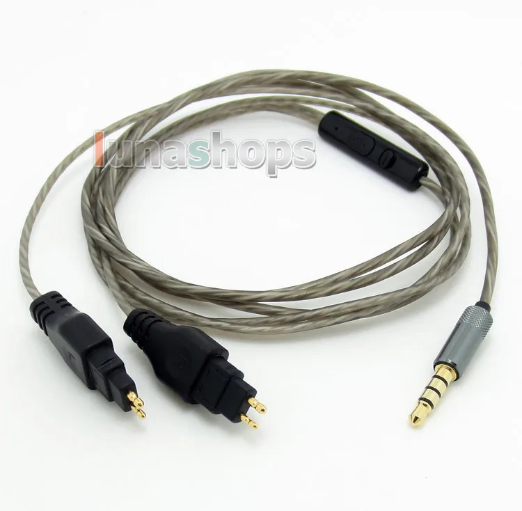 1.3m Silver Plated + OFC 3.5mm Earphone cable with Mic For Sennheiser HD580 HD600 HD650 HDxxx HD660S HD58x HD6xx LN004397
1.3m Silver Plated + OFC 3.5mm Earphone cable with Mic For Sennheiser HD580 HD600 HD650 HDxxx HD660S HD58x HD6xx LN004397
