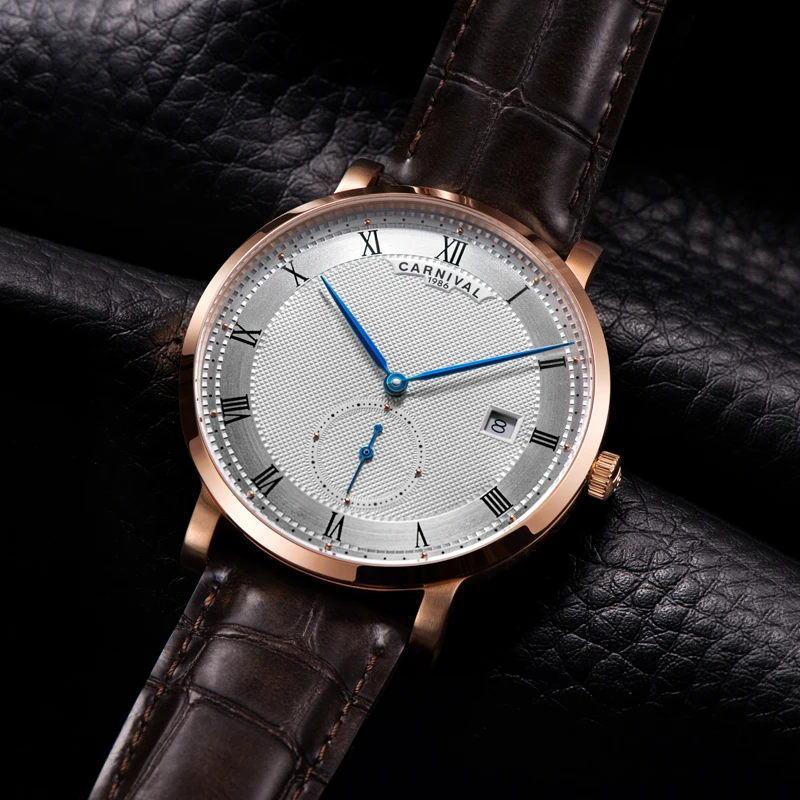 2019 new luxury brand carnival watch men's automatic mechanical watch waterproof simple fashion leather
2019 new luxury brand carnival watch men's automatic mechanical watch waterproof simple fashion leather