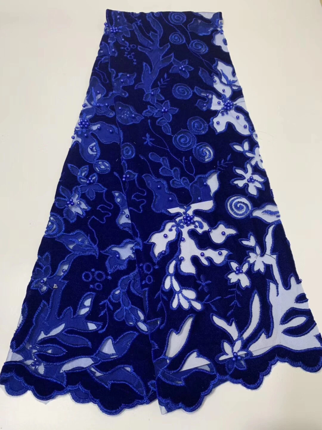 2019 French Lace Fabric Royal Blue Wedding High Quality African Tulle Lace FabricVelvet Embroidered Tulle Lace fabric LCD9158
2019 French Lace Fabric Royal Blue Wedding High Quality African Tulle Lace FabricVelvet Embroidered Tulle Lace fabric LCD9158