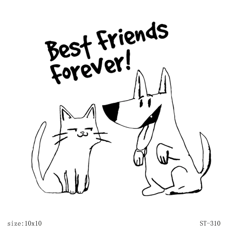 AZSG Best Friend Forever Clear Stamps For DIY Scrapbooking Decorative Card making Craft Fun Decoration Supplies 10x10cm
AZSG Best Friend Forever Clear Stamps For DIY Scrapbooking Decorative Card making Craft Fun Decoration Supplies 10x10cm