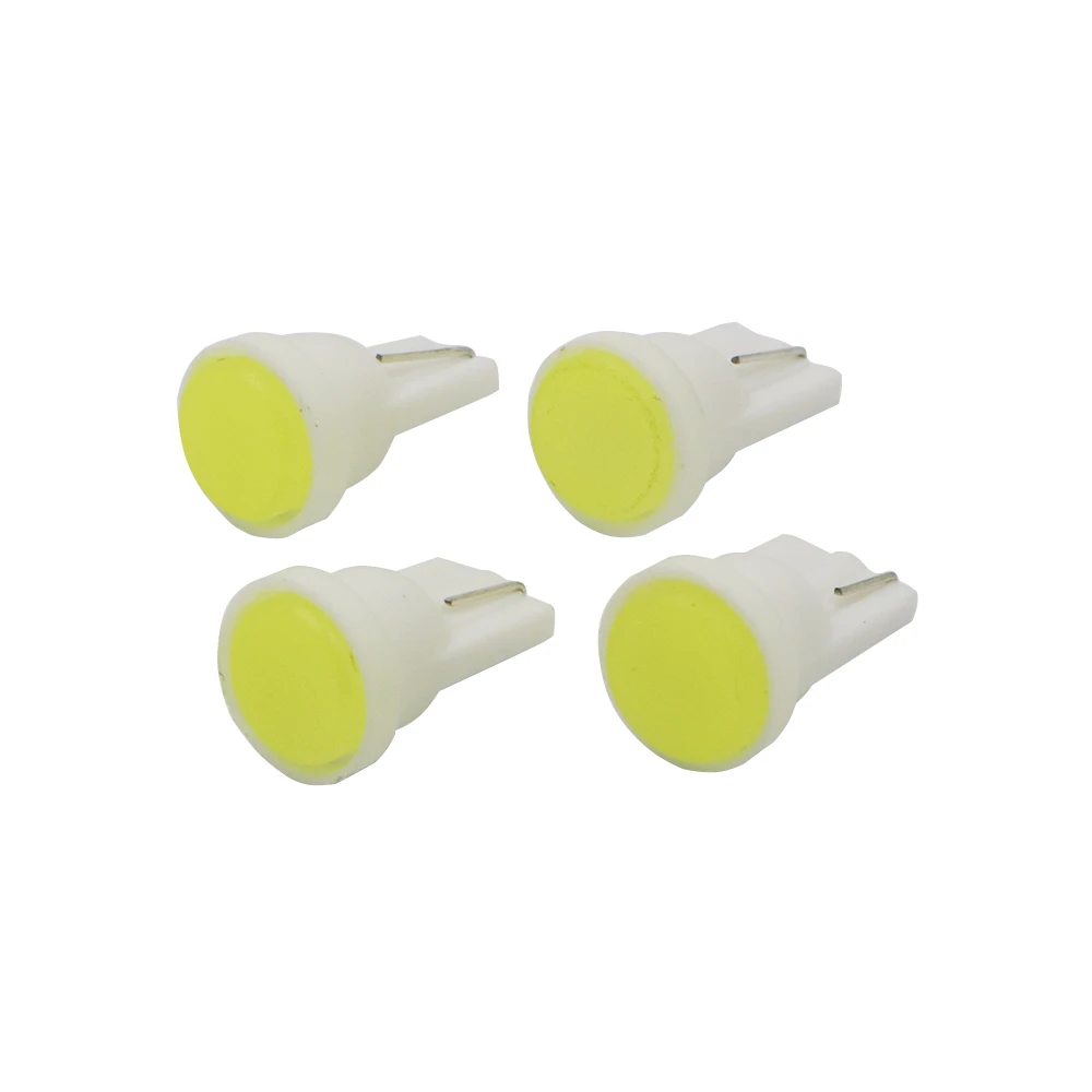YSY 100X новый керамический T10 COB LED W5W 168 белые огни номер боковой габаритный дверной