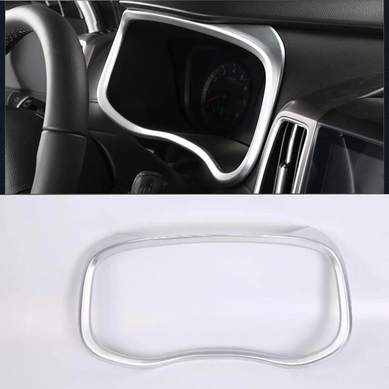 Car Styling For Hyundai IX35 2018 Car ABS Chrome Dashboard Trim Ring Decoration With Stickers Accessories
Car Styling For Hyundai IX35 2018 Car ABS Chrome Dashboard Trim Ring Decoration With Stickers Accessories