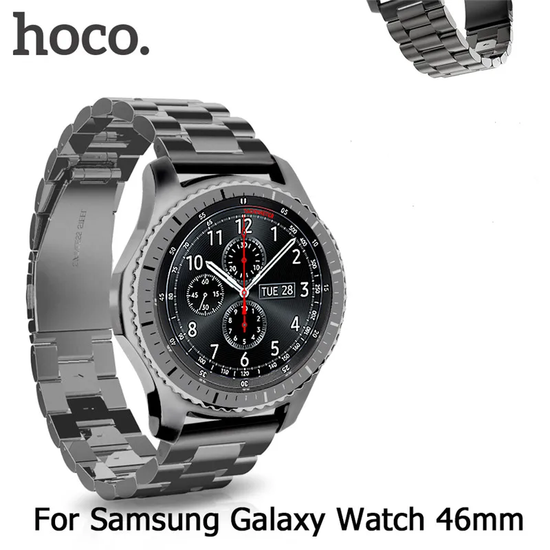 Браслет HOCO для Samsung Galaxy Watch 46 мм из нержавеющей стали 316L с красивой
