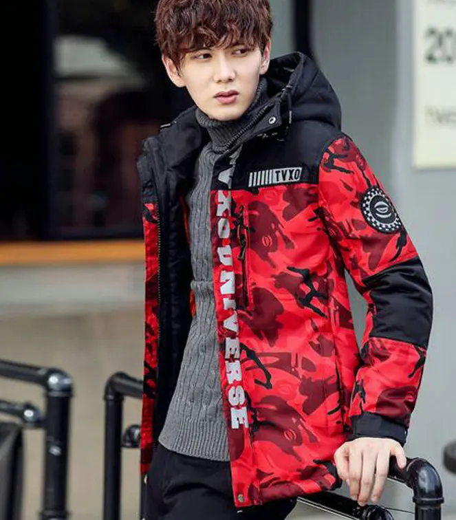 Hot Fashion Parka Camouflage Mens Warm Winter Hooded Zipper Coats Men Jacket Keep Warm Eiderdown Cotton Hoodies M~3XL
Hot Fashion Parka Camouflage Mens Warm Winter Hooded Zipper Coats Men Jacket Keep Warm Eiderdown Cotton Hoodies M~3XL