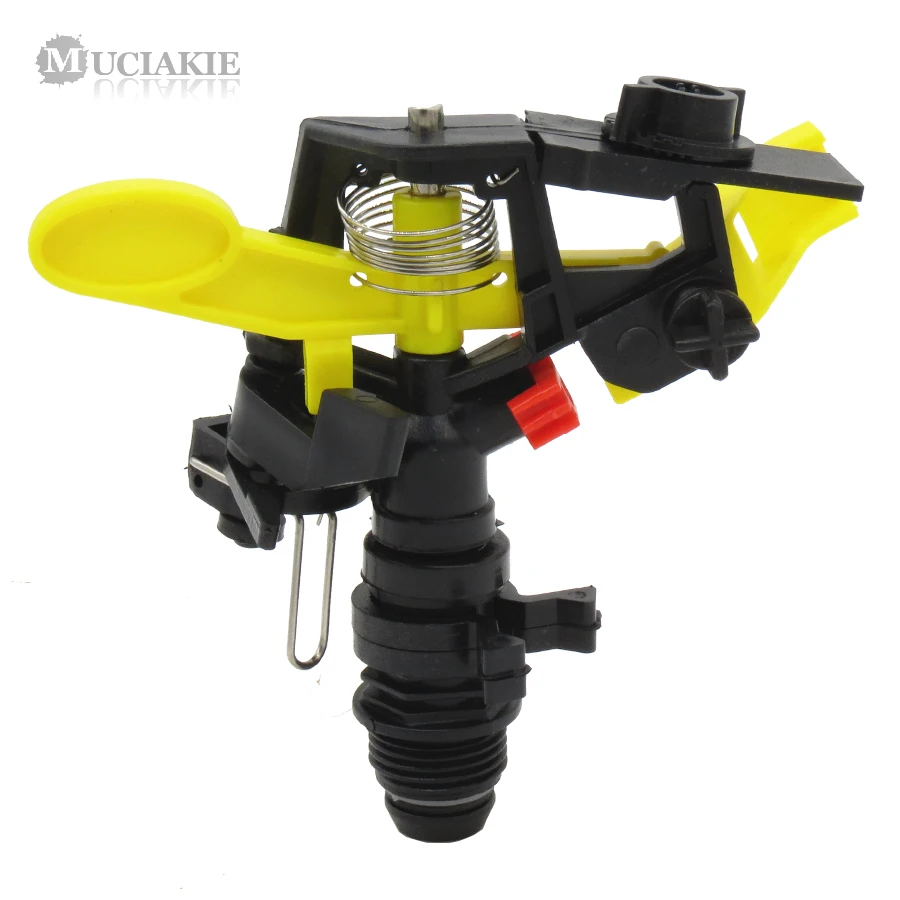 MUCIAKIE 20PCS 1/2'' Male Threaded 360 Degree Adjustable Rotating Spray Impact Impulse Sprinkler Garden Irrigation Lawn Grass
MUCIAKIE 20PCS 1/2'' Male Threaded 360 Degree Adjustable Rotating Spray Impact Impulse Sprinkler Garden Irrigation Lawn Grass