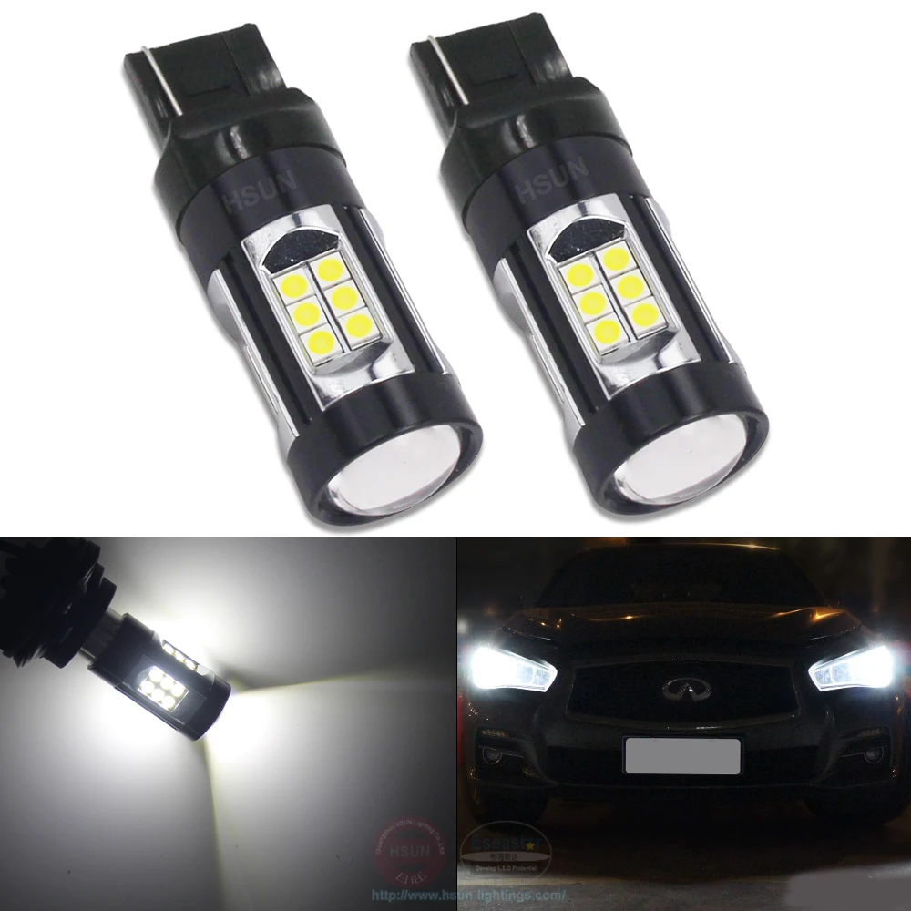 2Pcs 900Lm T20 W21W LED W21/5W LED WY21W 7440 7443 LED Bulb T25 3157 3156 p27/7w Car Brake Reverse Light 12V Lamp Turn Signal
2Pcs 900Lm T20 W21W LED W21/5W LED WY21W 7440 7443 LED Bulb T25 3157 3156 p27/7w Car Brake Reverse Light 12V Lamp Turn Signal