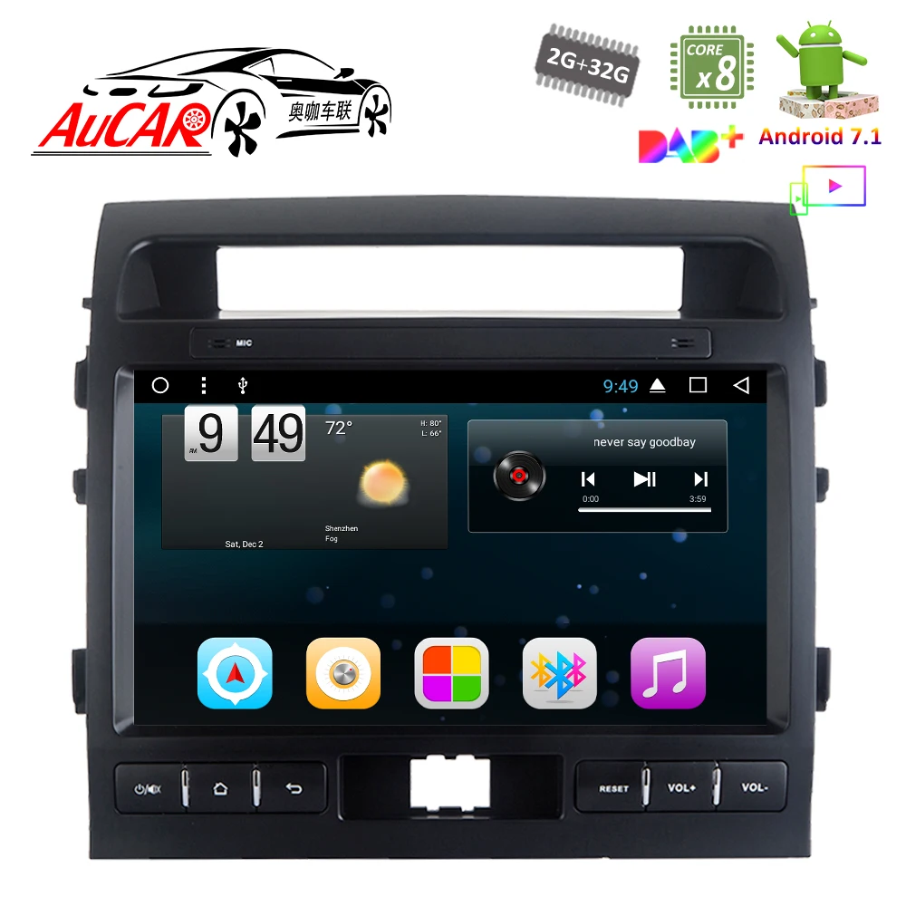 Android 8 10.1" GPS Navigation system for Toyota Land Cruiser 2007 - 2015 Car DVD Player AUX Bluetooth GPS Radio WIFI 4G Stereo
Android 8 10.1" GPS Navigation system for Toyota Land Cruiser 2007 - 2015 Car DVD Player AUX Bluetooth GPS Radio WIFI 4G Stereo