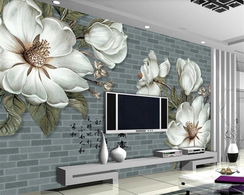 beibehang Custom wallpaper mural high-end fashion hand-painted flowers HD mural living room TV background wall painting
beibehang Custom wallpaper mural high-end fashion hand-painted flowers HD mural living room TV background wall painting
