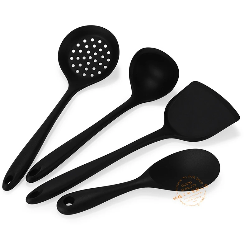 FDA Food Grade Silicone Kitchen Utensils Cooking Tools Set of 4pcs Cooking Spoon Turner Shovel Non-stick Pot Set Kitchen Utensil
FDA Food Grade Silicone Kitchen Utensils Cooking Tools Set of 4pcs Cooking Spoon Turner Shovel Non-stick Pot Set Kitchen Utensil
