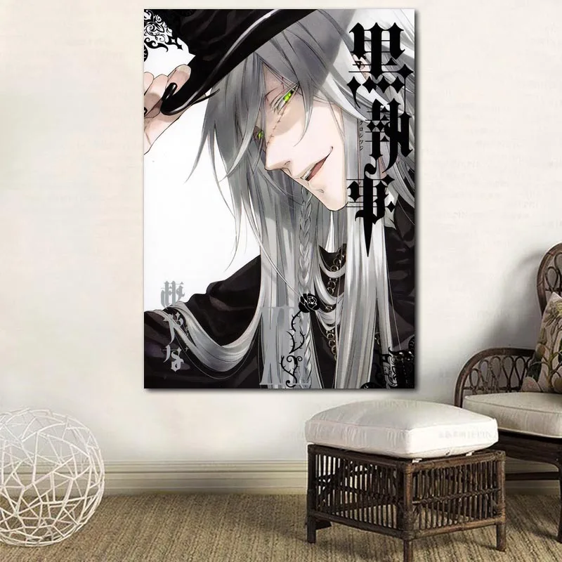 Canvas Wall Art HD Printed Pictures Home Decoration Black Butler Anime Painting Nordic Creative Poster Modular For Living Room
Canvas Wall Art HD Printed Pictures Home Decoration Black Butler Anime Painting Nordic Creative Poster Modular For Living Room