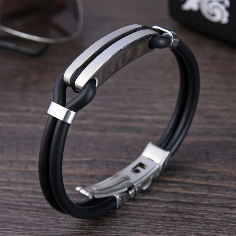 2019 New Bracelet Men Fashion Cuff Leather Bracelet Stainless Steel Charm Bracelet For Men Jewelry Gift
2019 New Bracelet Men Fashion Cuff Leather Bracelet Stainless Steel Charm Bracelet For Men Jewelry Gift