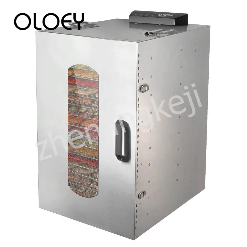 Fruit Dryer Food Stainless Steel Meat Dehydrator 20-storey Visible High Capacity Power Saving Timing Temperature Control Health
Fruit Dryer Food Stainless Steel Meat Dehydrator 20-storey Visible High Capacity Power Saving Timing Temperature Control Health