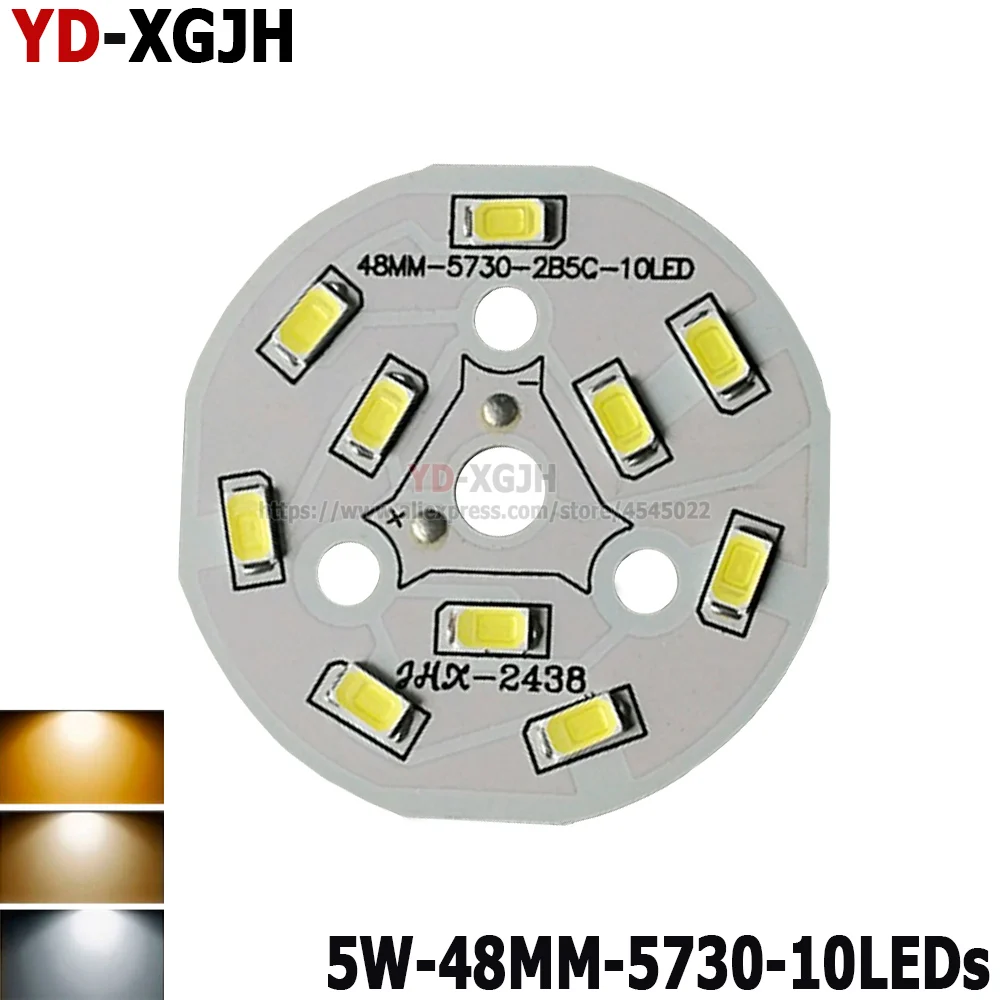 Светодиодный светильник SMD 5730 3W7W9W 32 мм 40 мм 44 мм 58 мм 60 мм 78 мм 85 мм, чистый белый/натуральный белый/теплый белый, светодиодный, 5 Вт 48 мм
Светодиодный светильник SMD 5730 3W7W9W 32 мм 40 мм 44 мм 58 мм 60 мм 78 мм 85 мм, чистый белый/натуральный белый/теплый белый, светодиодный, 5 Вт 48 мм