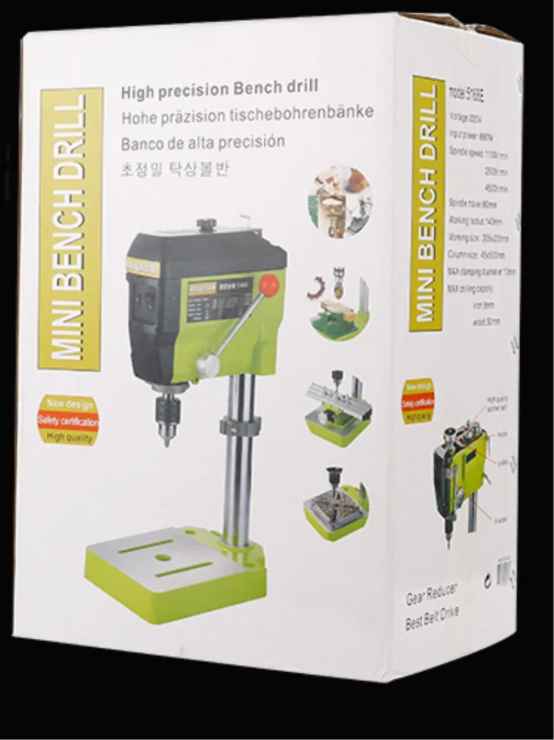 Multifunctional High Precision Bench Drill Table Mini-table Drill Processing Machine Hand String Tool Household Production
Multifunctional High Precision Bench Drill Table Mini-table Drill Processing Machine Hand String Tool Household Production