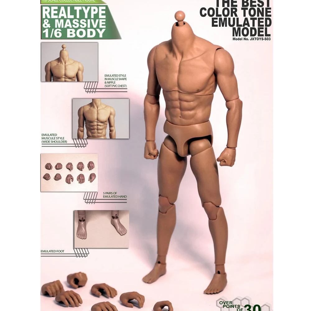 Phicen 1/6 Scale Super-Flexible male JXS03 Seamless Body Stainless Steel Skeleton Suitable for 12'' Action Figure Model Toy
Phicen 1/6 Scale Super-Flexible male JXS03 Seamless Body Stainless Steel Skeleton Suitable for 12'' Action Figure Model Toy