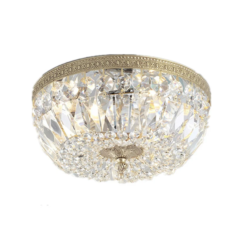 Led American Vintage Baroque Style Copper Material Clear Crystal Glass Ceiling Lamp Round Free Shipping
Led American Vintage Baroque Style Copper Material Clear Crystal Glass Ceiling Lamp Round Free Shipping