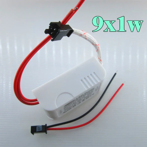 10 шт./лот 9x1 Вт светодиодные лампы с драйвером внешний трансформатор 85-265 в ма 9 Вт внешний источник питания для потолочного светильника Беспл... 
10 шт./лот 9x1 Вт светодиодные лампы с драйвером внешний трансформатор 85-265 в ма 9 Вт внешний источник питания для потолочного светильника Беспл...