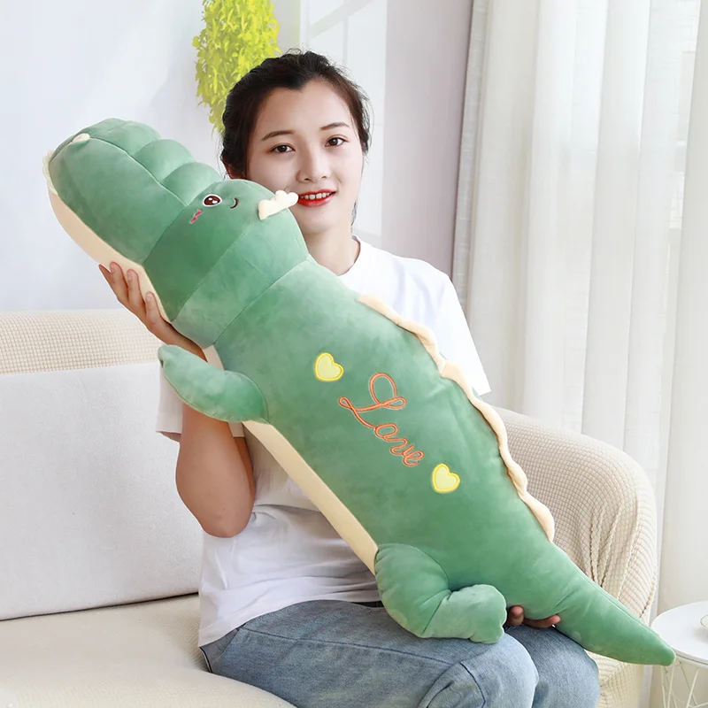 1pc 65/80/100cm Simulation Crocodile Plush Toys Stuffed Soft Animals Plush Cushion Pillow Doll Home Decoration Gift For Children
1pc 65/80/100cm Simulation Crocodile Plush Toys Stuffed Soft Animals Plush Cushion Pillow Doll Home Decoration Gift For Children