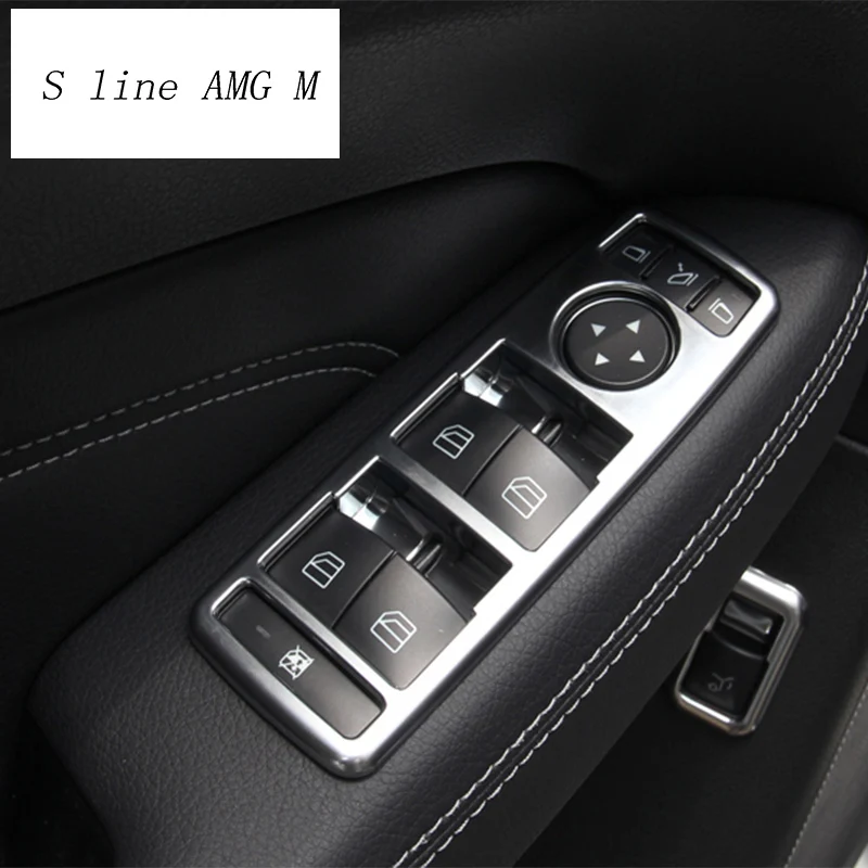 Car styling window glass lifter Button Trim Cover sticker For Mercedes Benz GL ML X166 GLE Coupe C292 GLS Class Auto Accessories
Car styling window glass lifter Button Trim Cover sticker For Mercedes Benz GL ML X166 GLE Coupe C292 GLS Class Auto Accessories