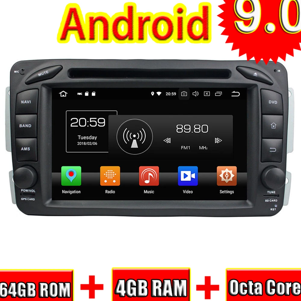 Topnavi Android 9,0 gps-навигация для Benz ML W163 CLK W209 (2002-2005) c-класс W203 (2000-2004) SLK W170 e-класс W210 a-класс
Topnavi Android 9,0 gps-навигация для Benz ML W163 CLK W209 (2002-2005) c-класс W203 (2000-2004) SLK W170 e-класс W210 a-класс