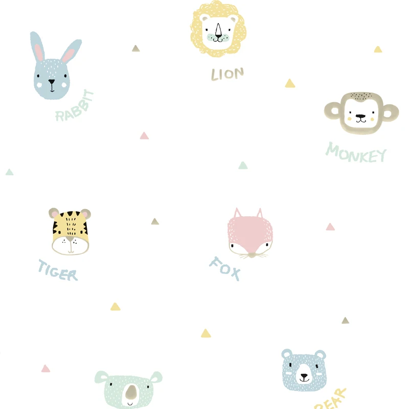Children's Wallpaper Bedroom Girl Boy Room Nordic Style Princess Papel De Parede Cute Animal Rabbit Lion Korean Wallpaper Roll
Children's Wallpaper Bedroom Girl Boy Room Nordic Style Princess Papel De Parede Cute Animal Rabbit Lion Korean Wallpaper Roll