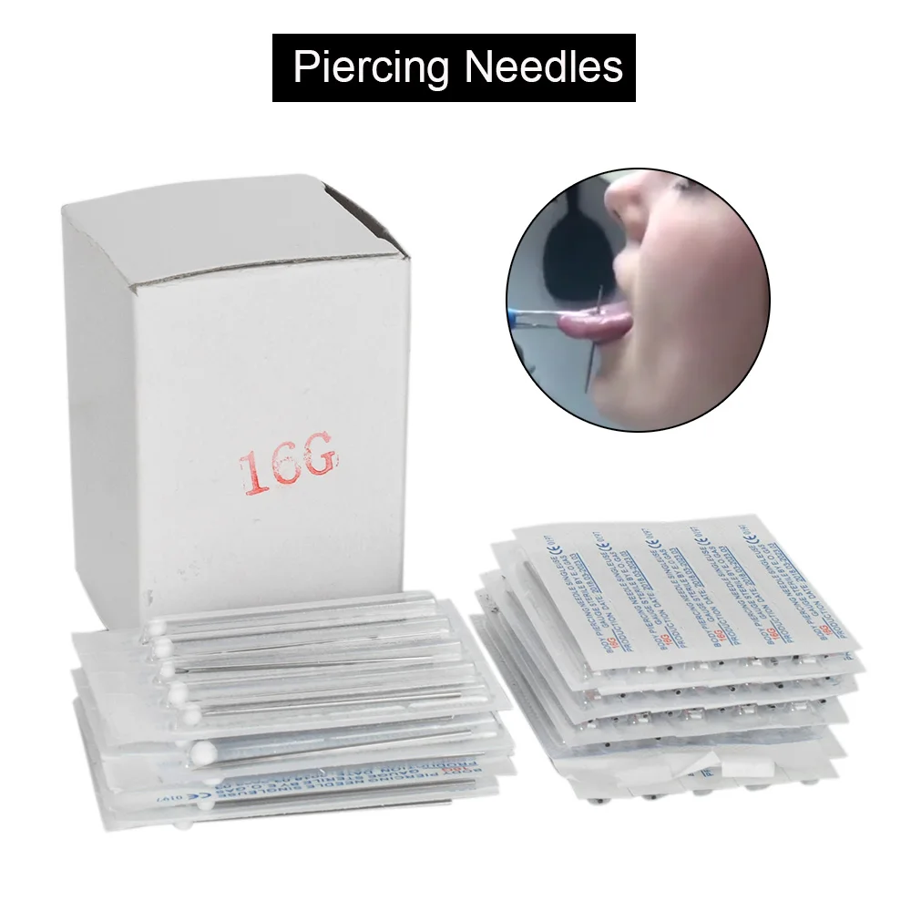 10pcs Surgical Steel Sterile 16G Body Tattoo Piercing Needles Gauge Tattoo Supply Agujas De Piercings Naalden
10pcs Surgical Steel Sterile 16G Body Tattoo Piercing Needles Gauge Tattoo Supply Agujas De Piercings Naalden