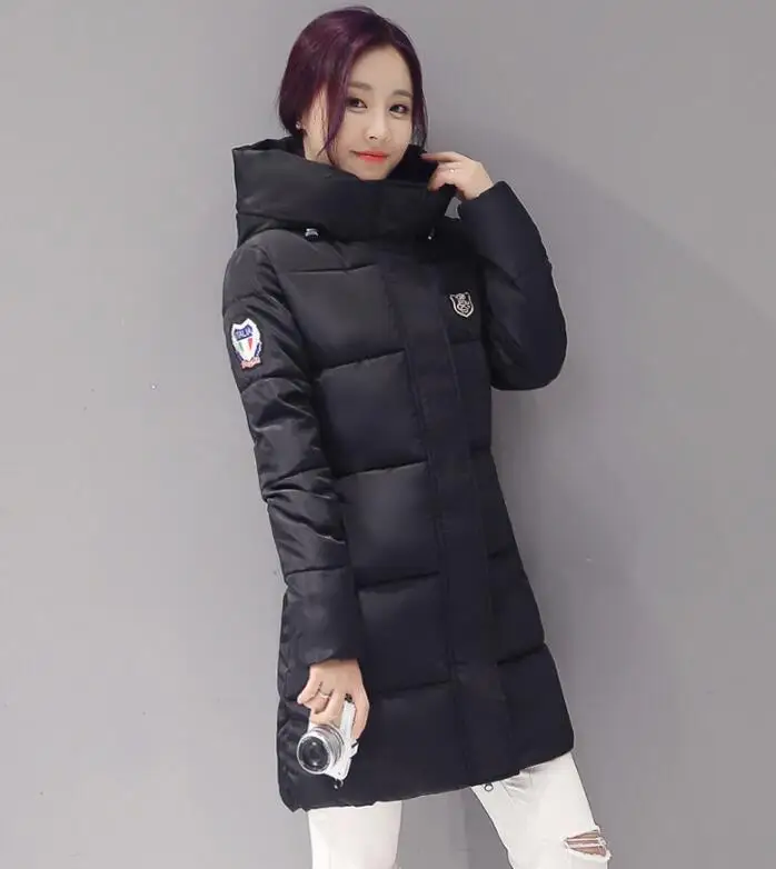 Winter down cotton-padded jacket women's long pure color thin cotton-padded jacket jacket
Winter down cotton-padded jacket women's long pure color thin cotton-padded jacket jacket