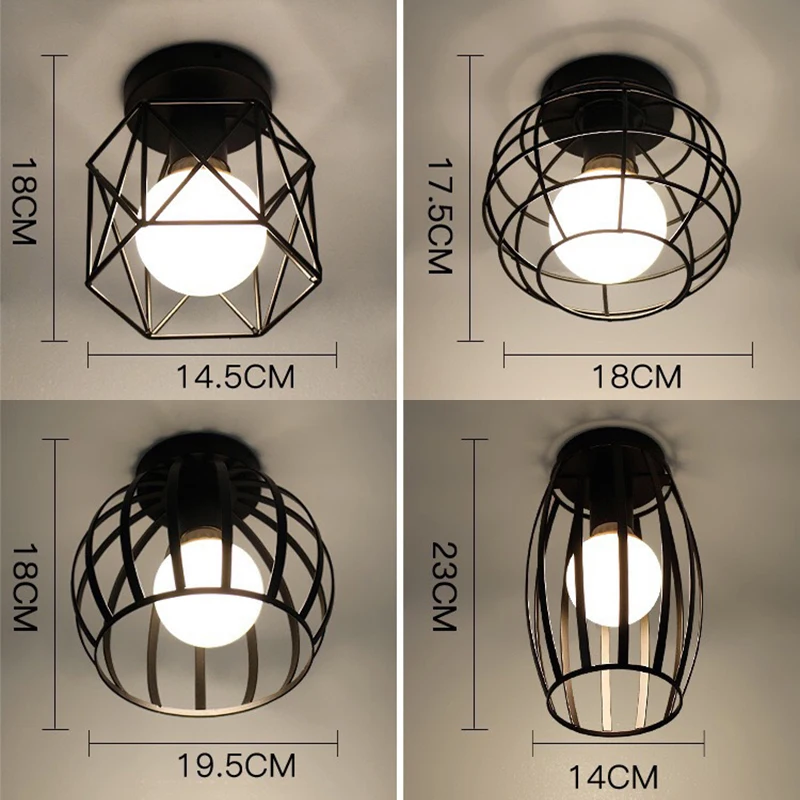 Vintage Ceiling Lights Led Ceiling Lamp Iron Fixture Lustre Home Industrial Decor Lighting For Living Room Bedroom Loft Kitchen
Vintage Ceiling Lights Led Ceiling Lamp Iron Fixture Lustre Home Industrial Decor Lighting For Living Room Bedroom Loft Kitchen