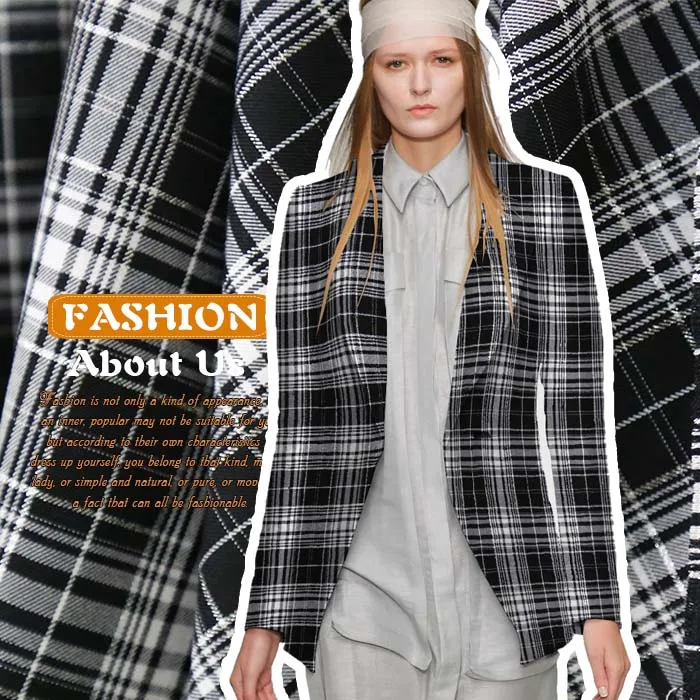 The new blue black European and American fashion new grid material shirt dress skirts fabrics such as cloth cloth
The new blue black European and American fashion new grid material shirt dress skirts fabrics such as cloth cloth